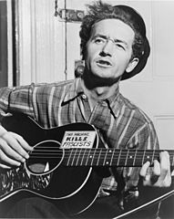 The famous American Folksinger Woodie Guthrie was diagnosed with Huntington's disease when he was 40.